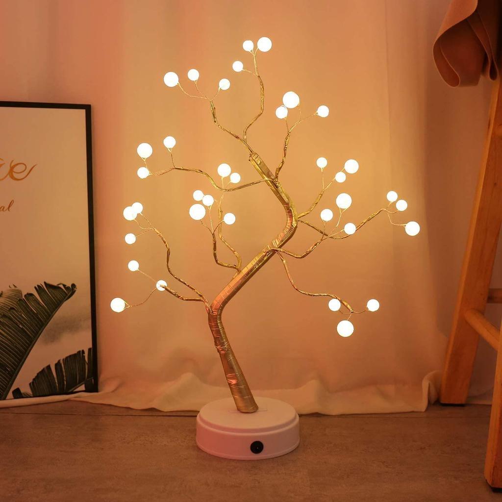 Cross-Border Hot Selling LED Tree Lights: Indoor Christmas Decorative and Birthday Gift Night Light Strip