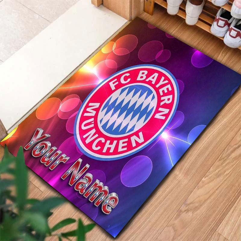 FC Bayern Munchen Custom Name Carpet Rug for Living Room Bedroom Home Sofa Decoration,Kids play Non-slip Floor Mat