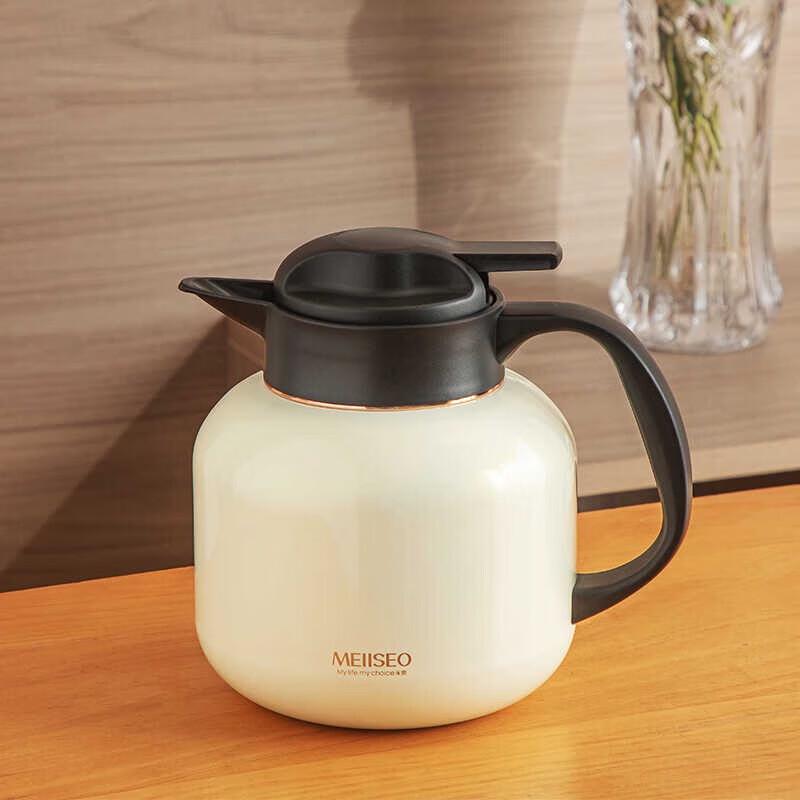 MEIISEO 1.2L Smart Insulated Tea Kettle with Infuser