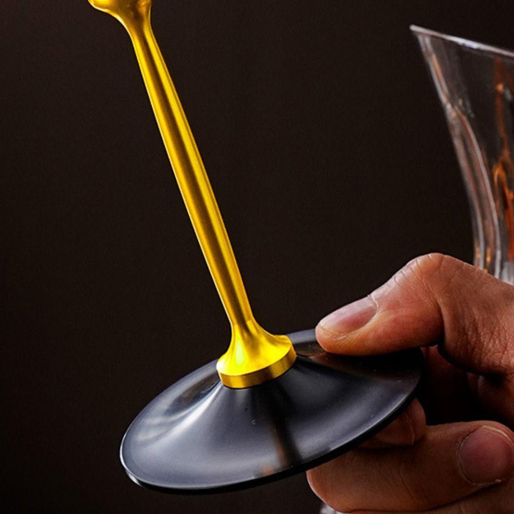 Ergonomický držák Rotující Skleněné sklenice na víno 500ml Skleněná karafa na víno Skleněný pohár Koktejly