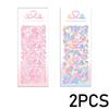 1PCS New Cute Deco Stickers Photocard Decor Kawaii Decorative Scrapbooking Decorative Stickers Kpop Korean Toploader Sticker