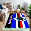 1pc Office Carpet, Unione Calcio Sampdoria (1) Chair Rug, Living Room Printed Area Rug, Home Chair Floor Mat