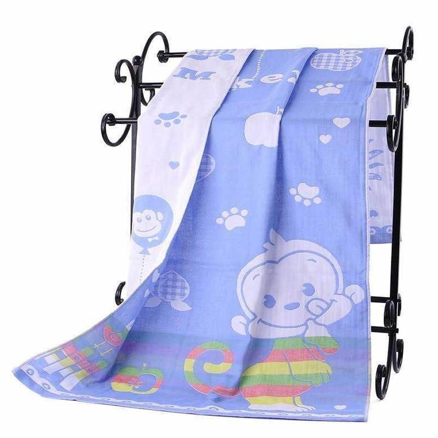 Домашнее банное полотенце из хлопковой марли банное полотенце для взрослых банное — фото 5