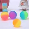 55Mm2Pcs Cute Fluorescence Children Toy Ball Colored Boy Bouncing Ball Rubber Kids Sport Games Elastic Jumping Balls Outdoor Toy