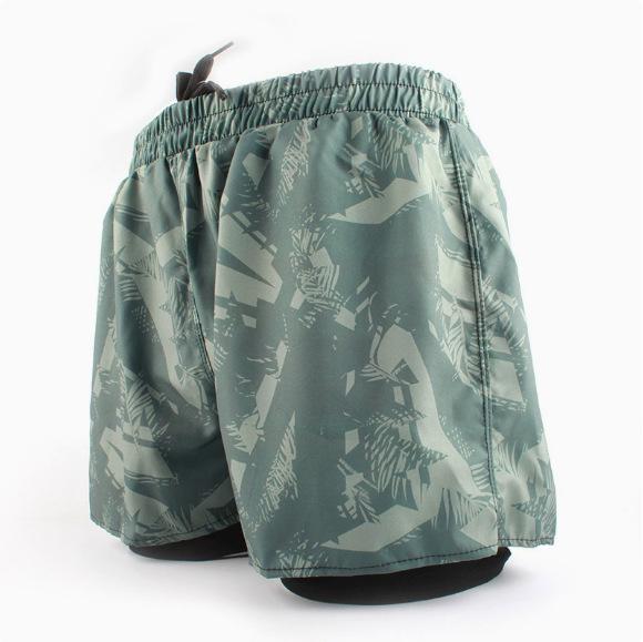 Men s Plus Size Double Layer Quick Drying Loose Swimwear 3XL (for 150-180 jin)