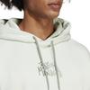Adidas Sweatshirts Men's Light Green Hooded Moderate Regular HT8830