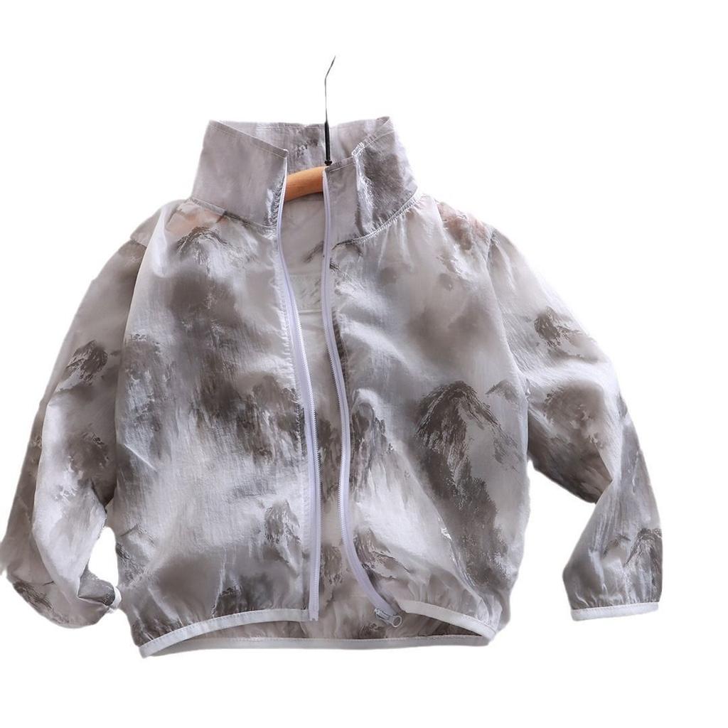 Children's Sun Protection Clothing Summer Wear Thin Summer Quick Drying Sun Protection Clothing