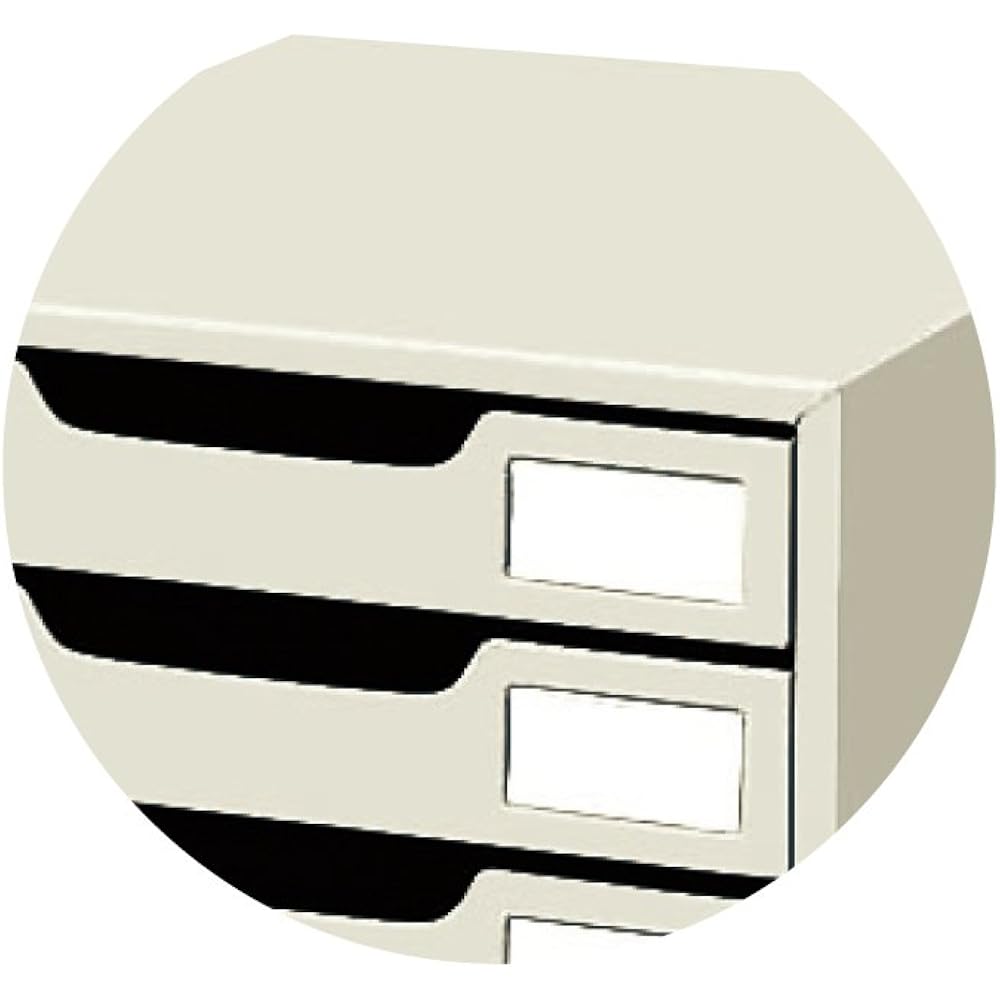 Kokuyo LC-15M Letter Case, Steel Drawer, A4 Vertical, Double Drawer, 5 Tiers