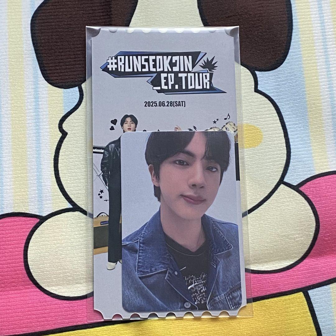 

[USED] JIN BTS 6/28 RUNSEOKJIN_EP.TOUR Trading Card