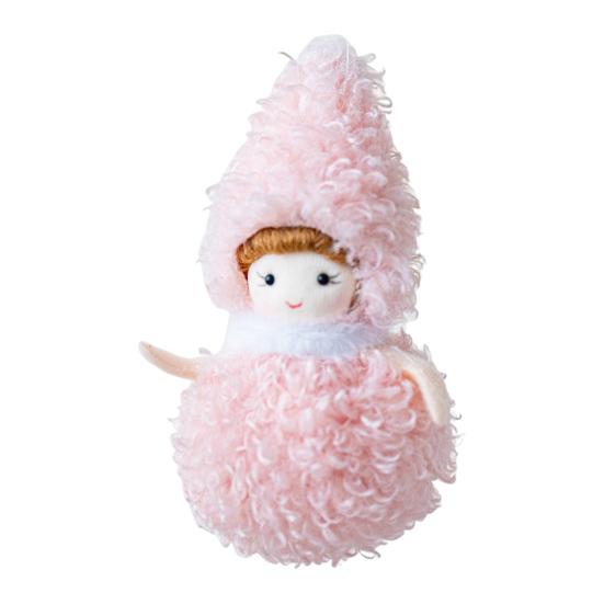 Christmas Pendant Ballet Girl Doll Ornament Hanging Decor with Lanyard Christmas