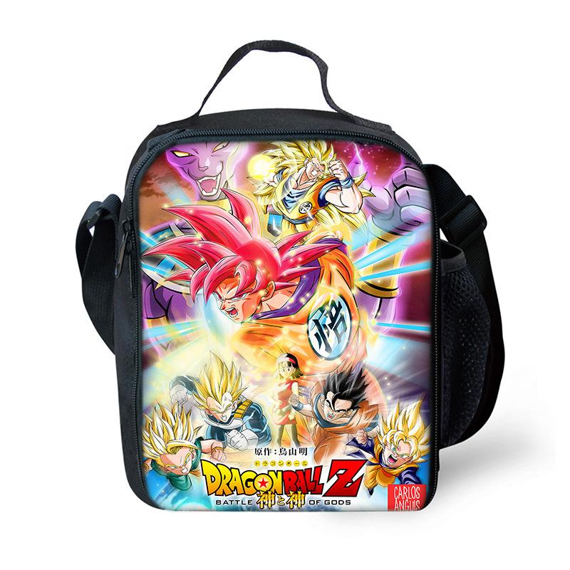 Dragon Ball Dragon Ball Lunch Bag Men'S Crossbody Bag Shoulder Bag Cartoon Backpack