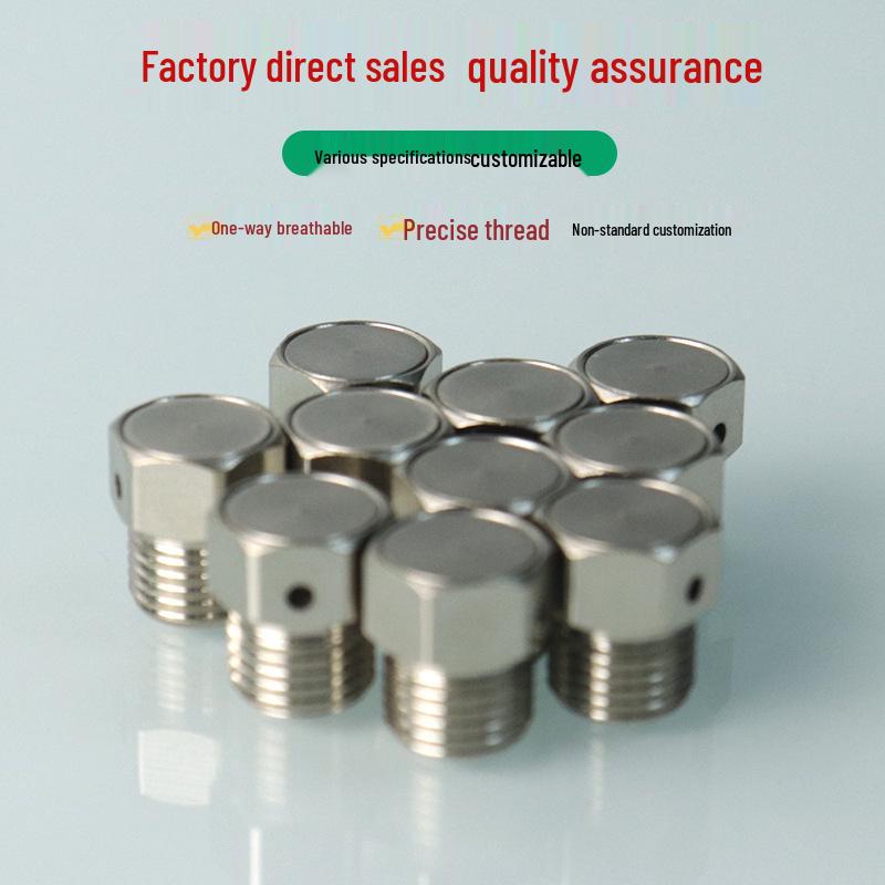 One-Way Waterproof Metal Pressure Relief Valve for Fermentation Buckets