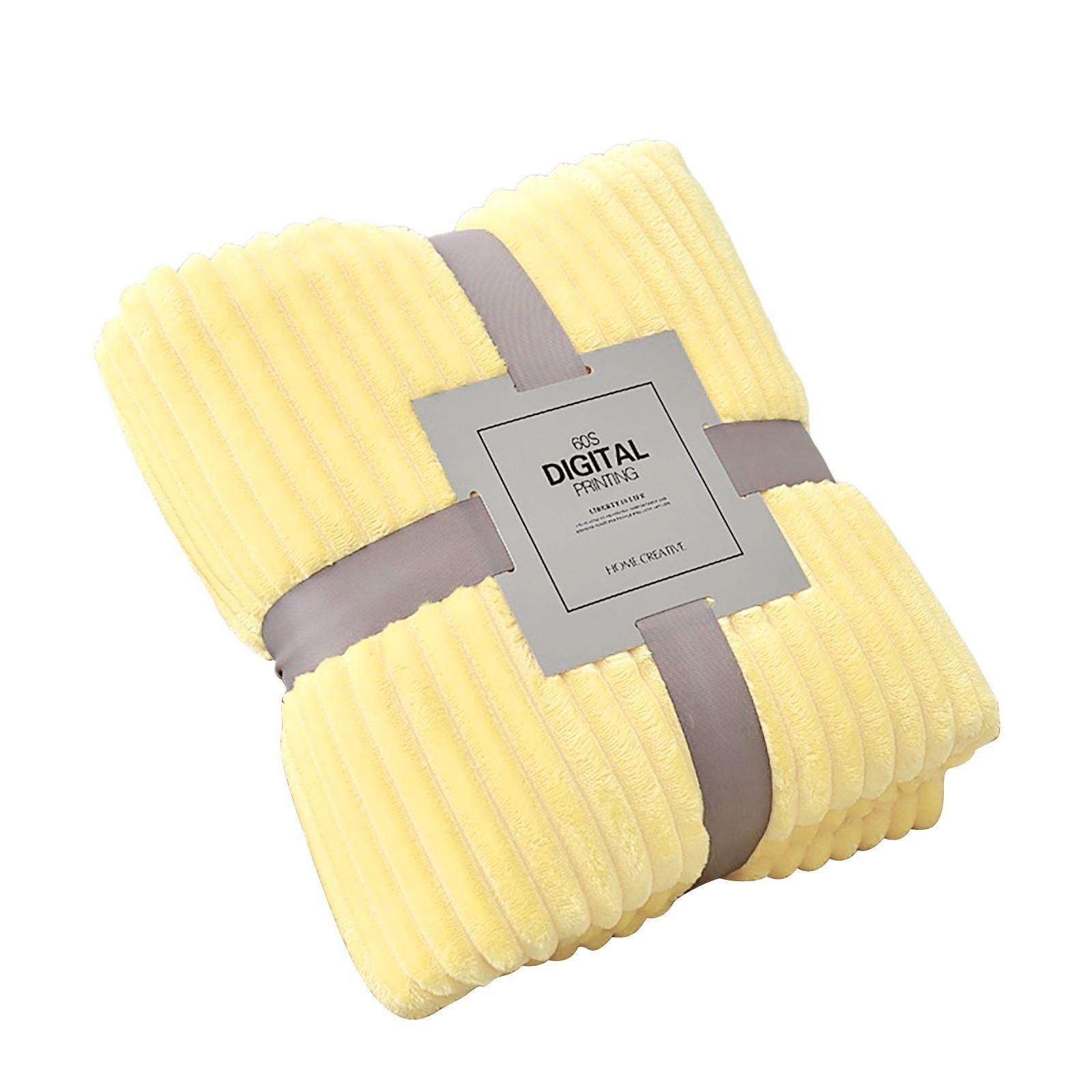 

Hugging Blanket Is Suitable For Sofas Beds-blankets Soft And Plush Lightweight One Size жовтий