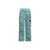 X Stella McCartney Pantaloni della Tuta Casual Stampati a Vita Alta da Donna Pantaloni Fondo Verde HA8965