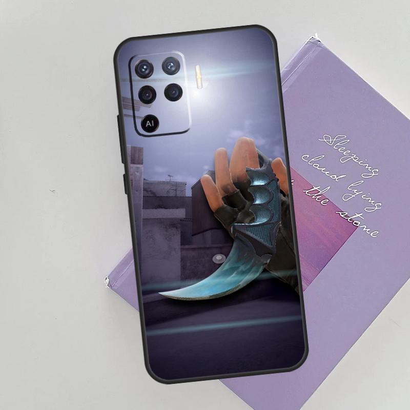 Standoff 2 Case For Oppo A15 A16 A17 A52 A72 A76 A96 A74 A94 A53 A54S A57S A58 A78 A98 A77 Phone Cover