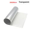 30cm Car Transparent Light Protector Film Bumper Hood Paint Protection Headlight Protective Film Vinyl Roll