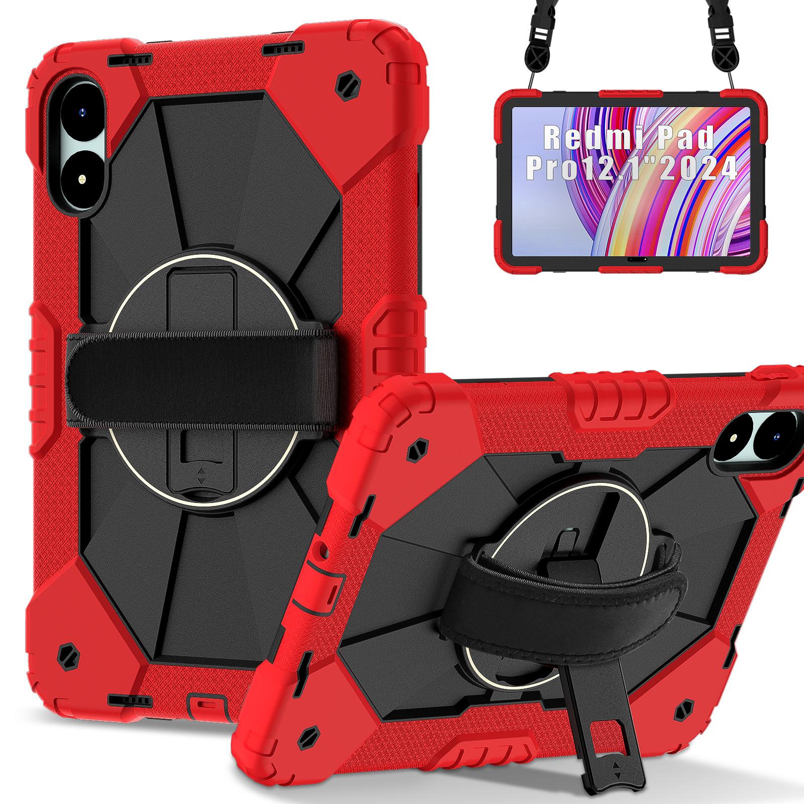 

Tablet Protective Case A2 Model Suitable for Redmi Pad Pro/ Poco Pad 12.Inch () with Satchel Stand 10 Colors Available Redmi Pad Pro 12.1 красный черный