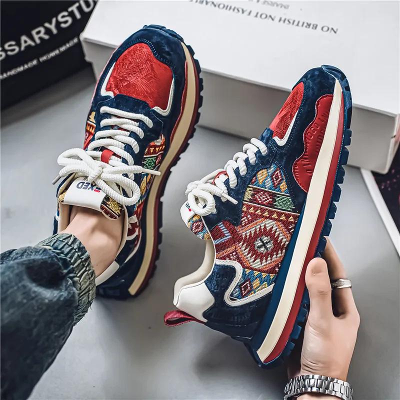 Fashion Autumn Winter Men Sneakers 2025 Fashion Comfortable Breathable  for Men Shoes Streetwear Original Designer Shoes Tenis Masculino