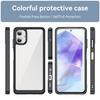 For Samsung Galaxy A06 4G Shockproof Case TPU +Acrylic Protective Clear Phone Cover