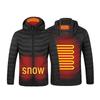 WEZHO Heated Hooded Winter Outdoor Jacket
