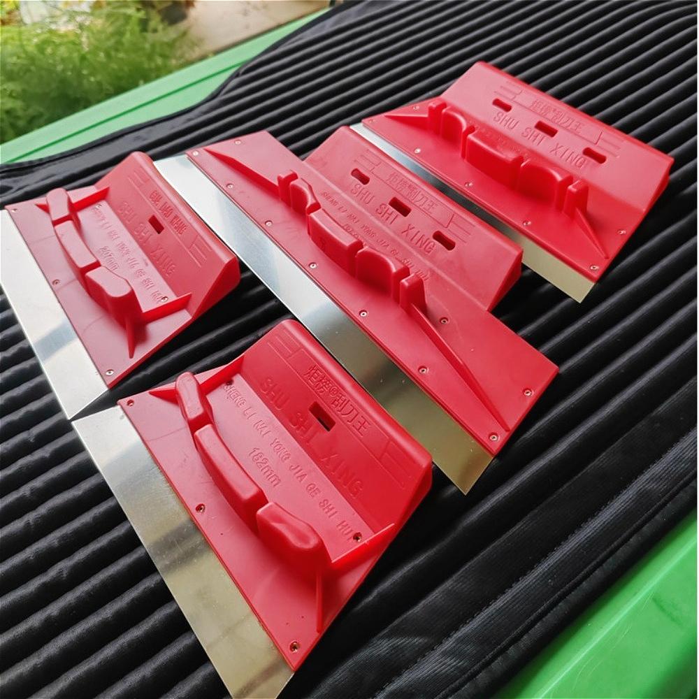 

Putty Knife Polishing Drywall Skimming Blade for Repairing Drywall Plaster Wall Decoration Scraping Putty Removing Wallpaper 4 PCS SET