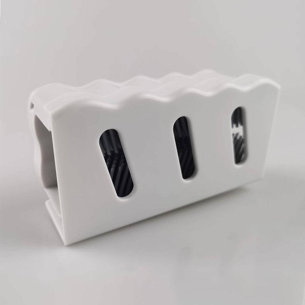 Soft Brush Bathroom Hair Catcher 2in1 Bathtub Hair Stopper Shower Hair Collector  For Home
