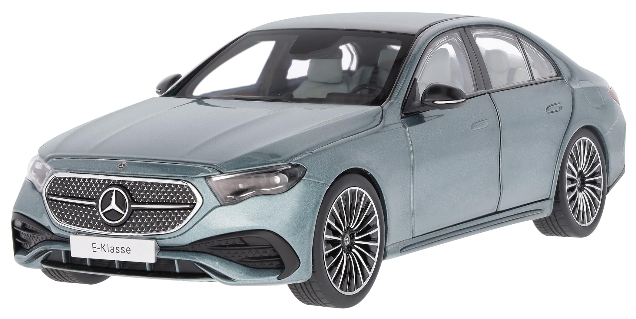 

[Mercedes-Benz Collection] Genuine E-Class Sedan AMG Line (W214) Verde Silver 1/18 Scale Model