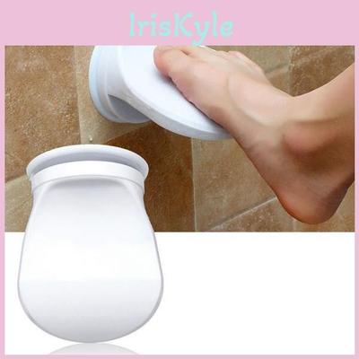 Foot Bathroom Shower Practical Rest Pedals Nonslip Shower Footstool Pedestal Pedals Elderly Pregnant Bath Stool White