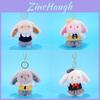 Plush Toy Study Bunny Cute Stuffed Animal For Girls Gift And Bag Charm
