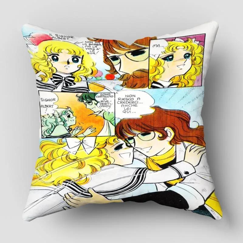 Candy Candy Kissenbezug Kissenbezug zum Anpassen Modernes Zuhause Dekokissenbezug für Wohnzimmer 45x45cm