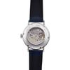 Orient Men's RK-AV0003S (Classic Semi-Skeleton Men's) Round Watch Blue Stainless Multi-Hand Analog