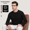 Мужской утолщенный шерстяной вязаный свитер FUGUINIAO