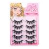 Rock Barbie Manga Fox Eye False Eyelashes - Curled and Dense