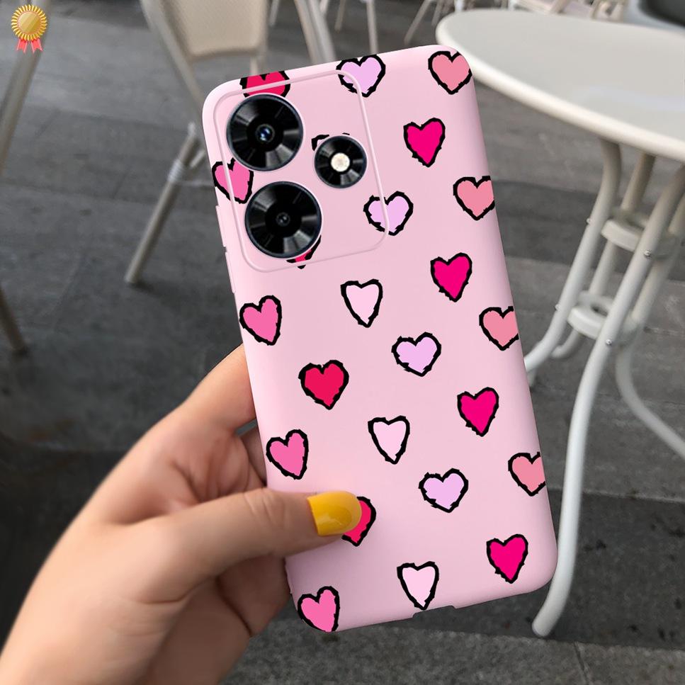 For Infinix Hot 30 Play 30i 4G Case Cute Astronaut Painted TPU Silicone Shockproof Cover For Infinix Hot 30 Play 30i Phone Case