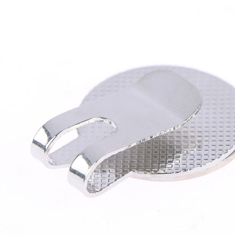 1Pc Golf Kappe Clips Golf Ball Marker Hut Clip Training Zubehör