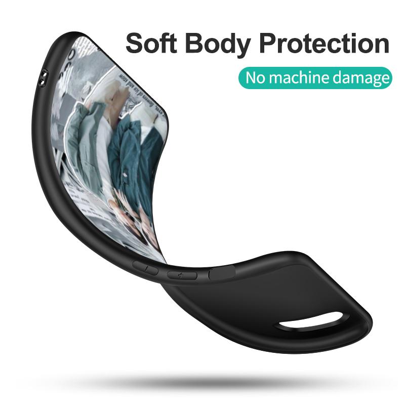 Black Tpu Case For Samsung Galaxy F23 M12 M22 M23 M32 4G M52 5G M30S M21 bright win