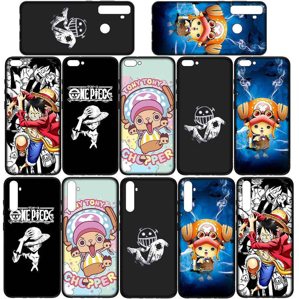 Für Samsung Galaxy S24 S23 iPhone 16 15 14 Xiaomi Redmi Note 13 12 11 8Plus 9 Pro Max X XR Handyhülle Lovely One Piece Luffy Tony Chopper OPPO Huawei