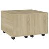 VidaXL Coffee Table Sonoma Oak 60x60x38 Cm Particleboard.