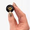 Lakier hybrydowy do paznokci złoty #037 Semilac Gold Disco 7 ml