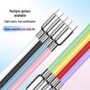 100W Fast-Charging Magnetic Type-C Cable with Storage, Compatible for iPhone 17, Android, Huawei.