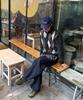 Cuznello Classic Argyle Cardigan_Black