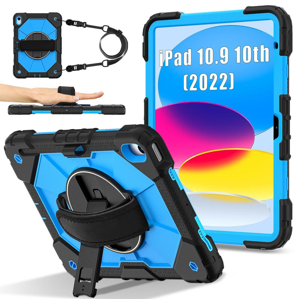 Panzer Hülle für IPad A16 11. 2025 10. 10.9 2022 Mini 7/6 Kinder Ständer Stoßfest Tablet Hülle für IPad Air 11 10.9 Pro 11 Air 13