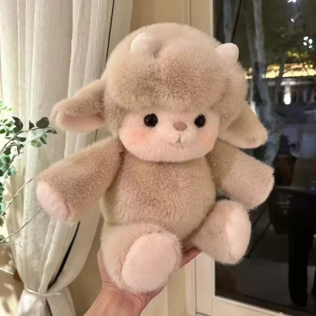 Generic Pink Pig Plush Toy Soft Fluffy Stuffed Doll Cuddly Sleep Companion Pillow For Kids Toddlers Bedtime Comforting Plushie