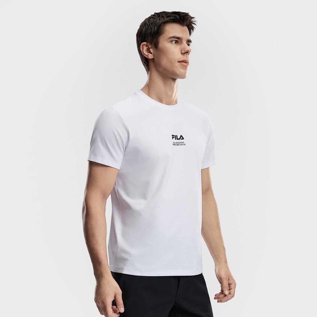 FILA Fitness T Shirt Men's Jade White A11M621110FWT