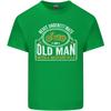 Old Unisex With a Motorcycle Biker Motorcycle Unisexs Light Cotton TShirt