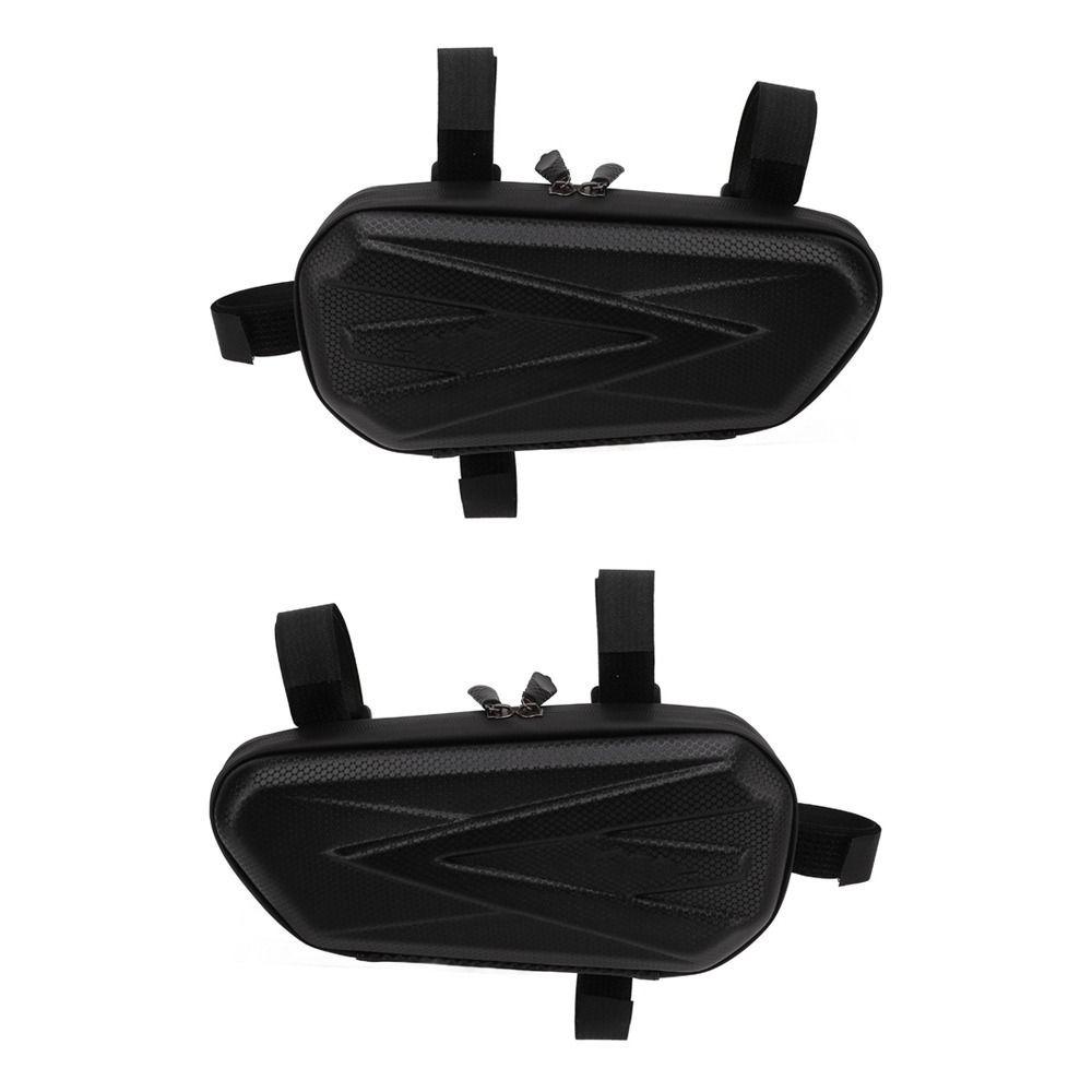 

1 Pair Double Sealing Zipper Motorcycle Triangle Bag EVA Motorcycle Hanging Bag Tool Storage 1 Pair