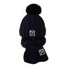 Children'S Two-Piece Hat And Scarf Set For Autumn And Winter Boys And Girls Knitted Scarf Warm And Versatile Woolen Hat