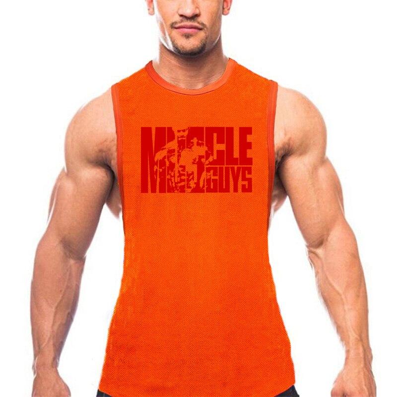

Do The Work Печатный Бодибилдинг Фитнес Мужской Тренажерный Зал Спортивная Быстросохнущая Сетка Фитнес Летняя Мода Повседневная Тренировка Спортивная Одежда Жилет XXL оранжевый