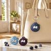 Leather Leather Keychain Small Key Ring Pendant Pendant Key Accessory Business Gift