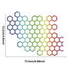 Motorcycle Sticker Honeycomb Helmet Decals Stickers Helmet Decal Waterproof Stic